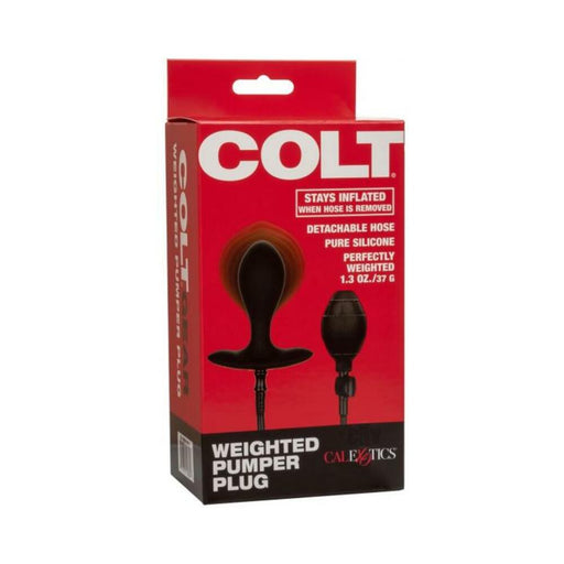 Colt Weighted Pumper Plug - SexToy.com
