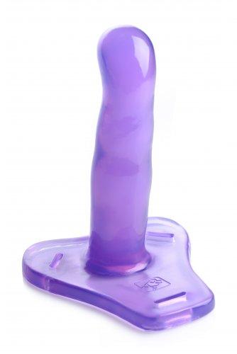 Comfort Ride Strap On Harness with Dildo Purple | SexToy.com