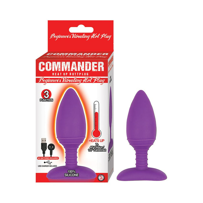 Commander Beginner Vibrating Hot Plug | SexToy.com