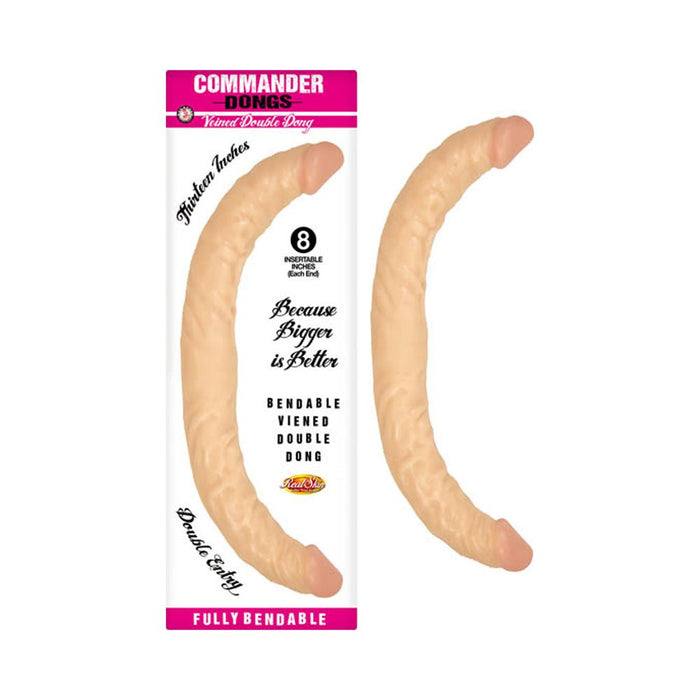 Commander Dongs Veined Double Dong | SexToy.com