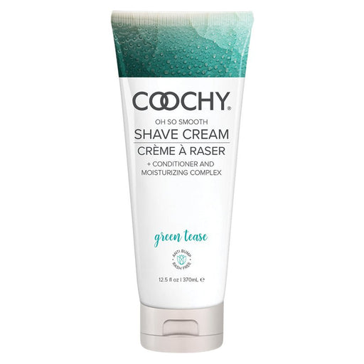 Coochy Shave Cream Green Tease 12.5 Fl Oz. - SexToy.com