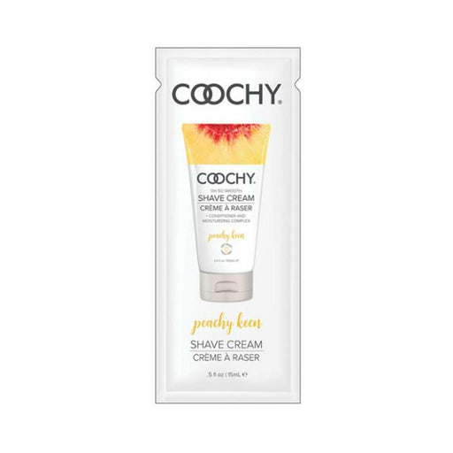 Coochy Shave Cream Peachy Keen .5 fluid ounce - SexToy.com