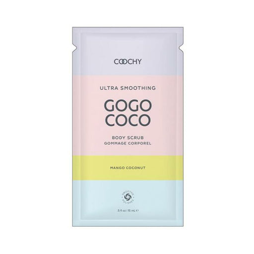 Coochy Ultra Smoothing Body Scrub Foil - .35 Oz Mango Coconut - SexToy.com