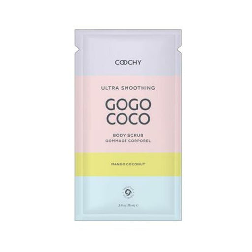 Coochy Ultra Smoothing Body Scrub Mango Coconut .35 Fl. Oz./10 Ml Foil 24-piece Bulk Bag | SexToy.com