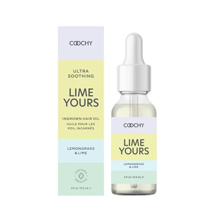 COOCHY Ultra Soothing Ingrown Hair Oil - .5 oz Lemongrass Lime - SexToy.com