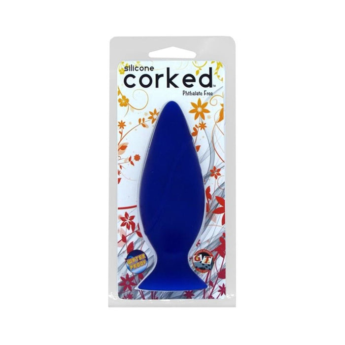 Corked Silicone Medium Butt Plug | SexToy.com