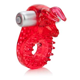 Couples Raging Bull Red Vibrating Ring | SexToy.com