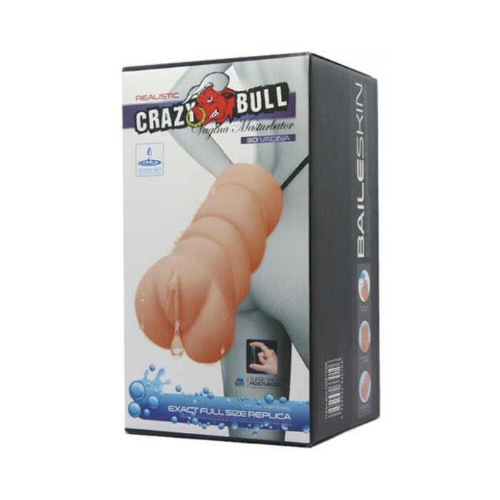 Crazy Bull No Lube Masturbator Sleeve Vagina - SexToy.com