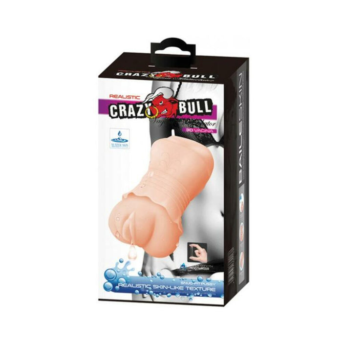 Crazy Bull No Lube Masturbator Sleeve with Skirt Vagina - SexToy.com