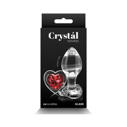 Crystal Desires Red Heart Medium | SexToy.com