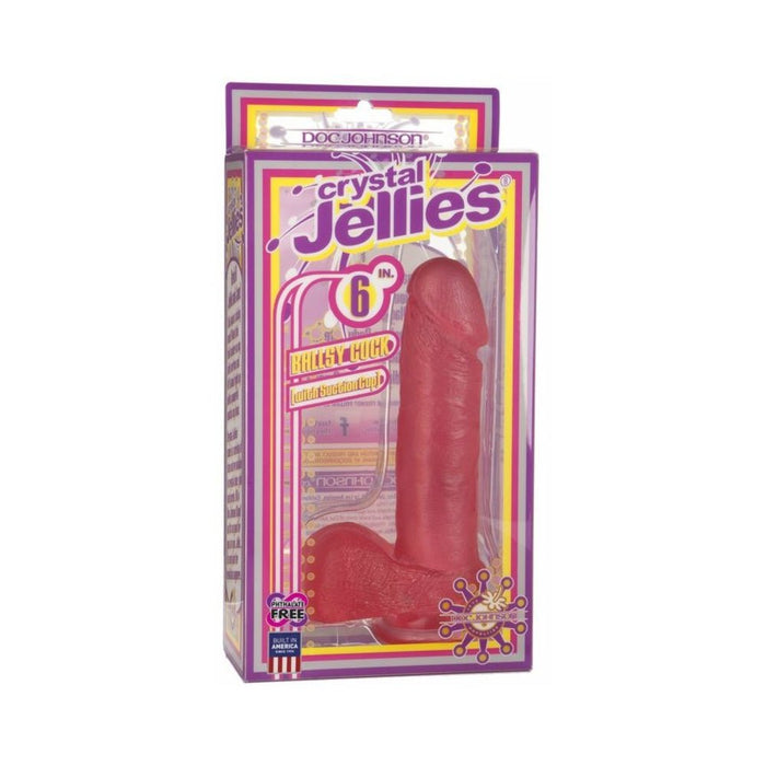 Crystal Jellies 7in Realistic Cock W/balls | SexToy.com