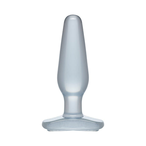 Crystal Jellies Butt Plug Clear Medium - SexToy.com