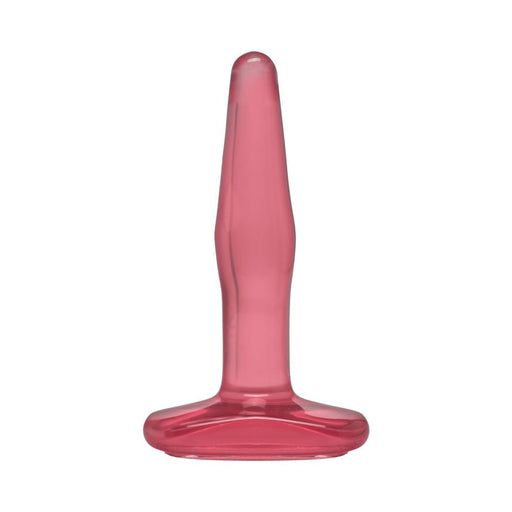 Crystal Jellies - Butt Plug - Pink- Small - SexToy.com