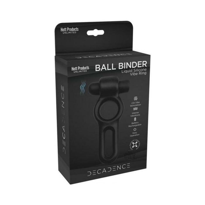 Decadence Ball Binder Cock&ball Ring With Power Bullet | SexToy.com
