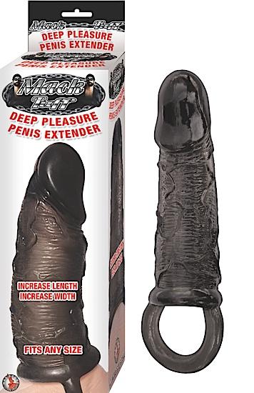 Deep Pleasure Penis Extender - Black | SexToy.com