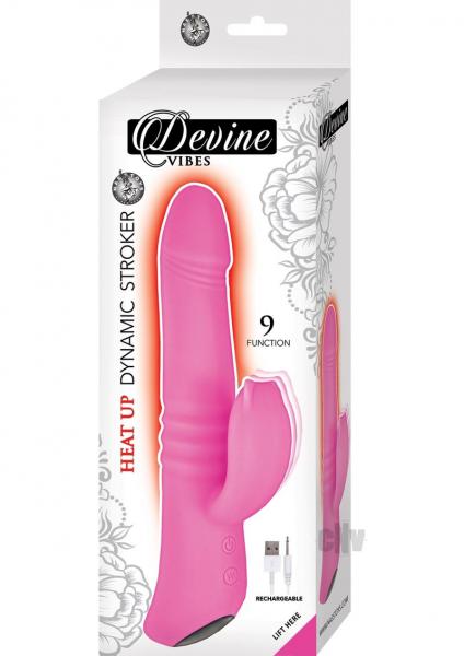 Devine Vibes Heat Up Dynamic Stroker Vibrator | SexToy.com