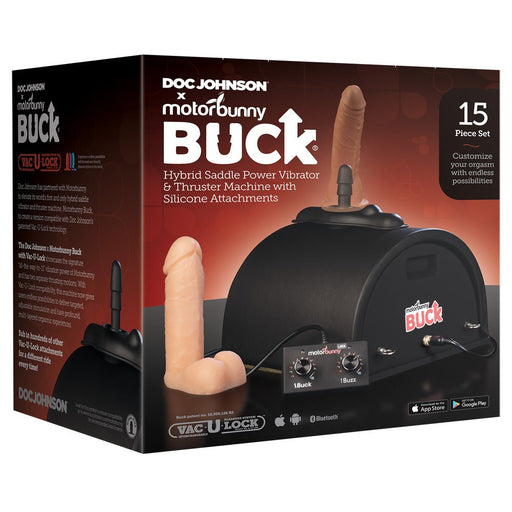Doc Johnson X Motorbunny Buck With Vac-U-Lock - SexToy.com