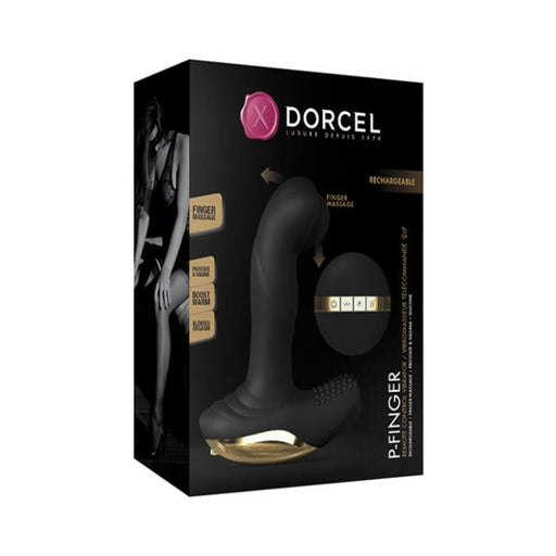 Dorcel P-finger Come Hither - Black/gold - SexToy.com