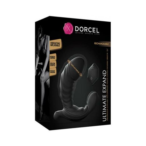 Dorcel Ultimate Expand Butt Plug W/remote - Black - SexToy.com