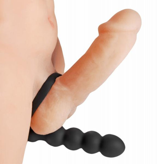 Double Fun Cock Ring With Double Penetration Vibe | SexToy.com