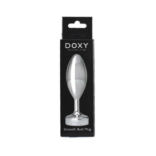 Doxy Smooth Metal Butt Plug - SexToy.com