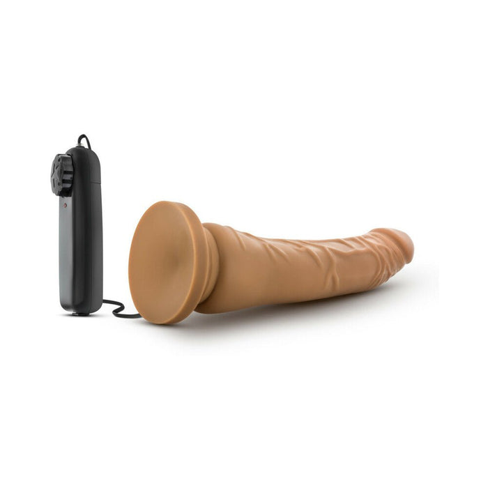 Dr. Skin 8.5 Inch Vibrating Realistic Cock With Suction Cup - SexToy.com