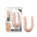 Dr. Skin Dr. Double Double Dong Silicone 12 In. Vanilla - SexToy.com