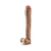 Dr. Skin Mr. Ed 13 In. Dildo With Balls Beige - SexToy.com