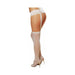 Dreamgirl Stretch Lace Suspender Garter Belt Pantyhose with Attached Sheer Thigh-High Stockings - SexToy.com