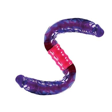 Dual Vibrating Flexi-Dong Purple | SexToy.com