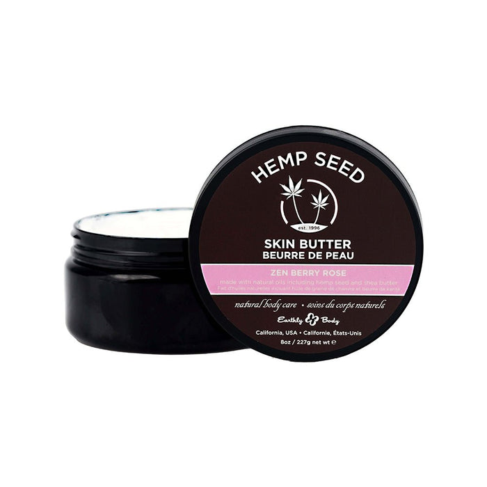 Earthly Body Hemp Seed Skin Butter Zen Berry Rose 8 Oz. - SexToy.com