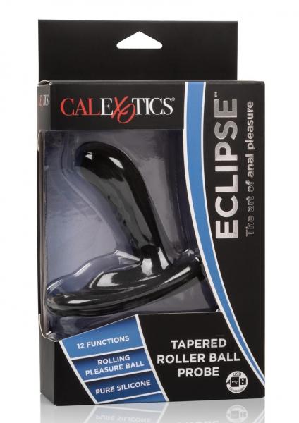 Eclipse Tapered Roller Ball Probe Black | SexToy.com