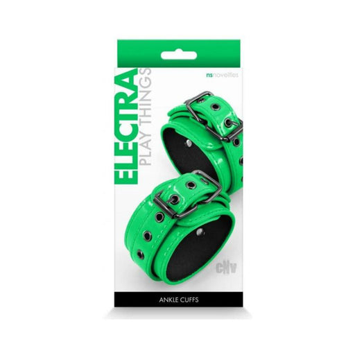 Electra Ankle Cuffs Green | SexToy.com