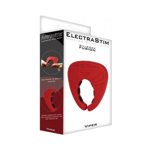Electrastim Silicone Fusion Viper Cock Shield - SexToy.com