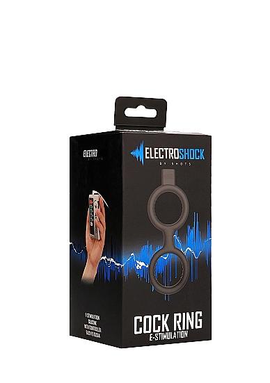 Electroshock E-Stimulation Cock And Ball Ring Black | SexToy.com