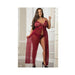 Empire Waist Laced Sheer Long Dress & Panty Mulled Wine Qn - SexToy.com