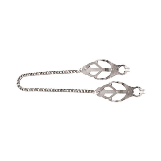 Endurance Butterfly Nipple Clamps with Jewel Chain | SexToy.com