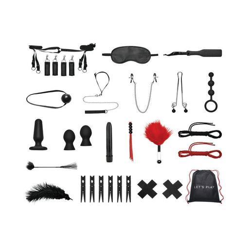 Everything You Need Bondage In A Box 20 Piece Bed Spreader Set - SexToy.com