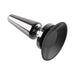Evolved Advanced Metal Plug Rechargeable Vibrating Chrome Anal Plug With Suction Cup Base Black - SexToy.com
