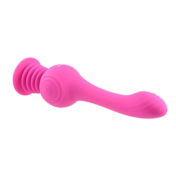 Evolved Gyro Vibe Rechargeable Gyrating Silicone Vibrator Pink - SexToy.com