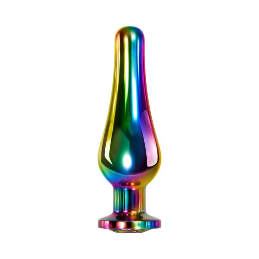 Evolved Rainbow Metal Plug Medium - SexToy.com