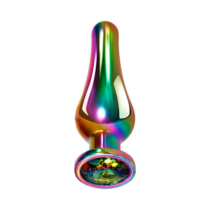Evolved Rainbow Metal Plug Medium - SexToy.com