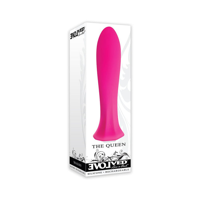 Evolved The Queen 20 Speeds And Functions Usb Rechargeable Cord Included Silicone Waterproof - SexToy.com