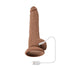 Evolved Thrust In Me Rechargeable Remote Controlled Thrusting Vibrating 9.25 In. Silicone Dildo Dark - SexToy.com
