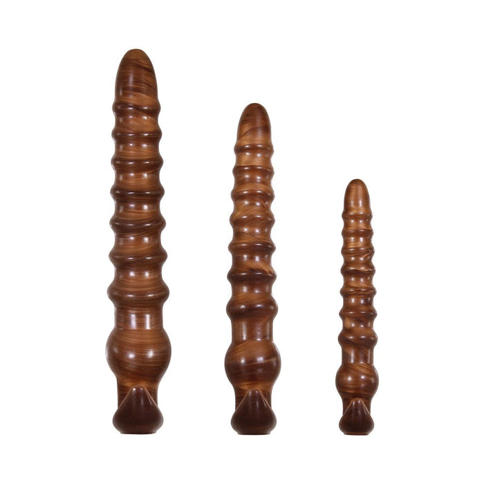 Evolved Twisted Love Butt Plug Set Of 3 Gold - SexToy.com