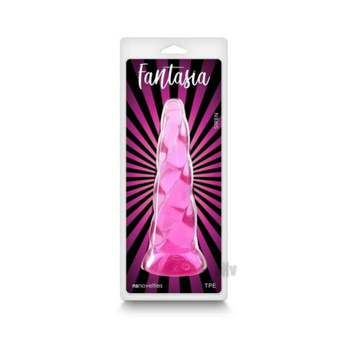 Fantasia Siren Jelly Dildo Pink - SexToy.com