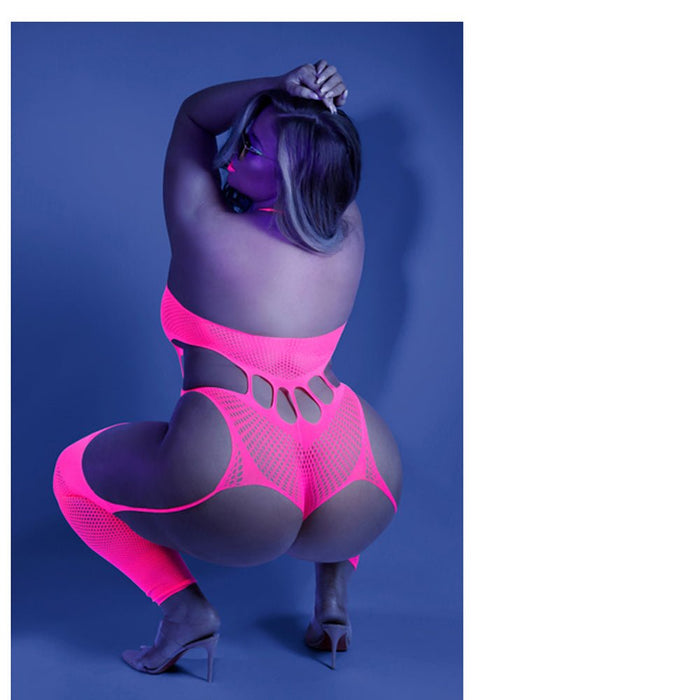 Fantasy Lingerie Glow No Promises Footless Teddy Bodystocking - SexToy.com