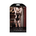 Fantasy Lingerie Sheer Save Your Tears Studded Halter Teddy With Net Sides And Attached Fishnet Stockings - SexToy.com