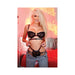 Fantasy Lingerie Vibes Fuck Off Cage Lace Bra and Matching Panty | SexToy.com