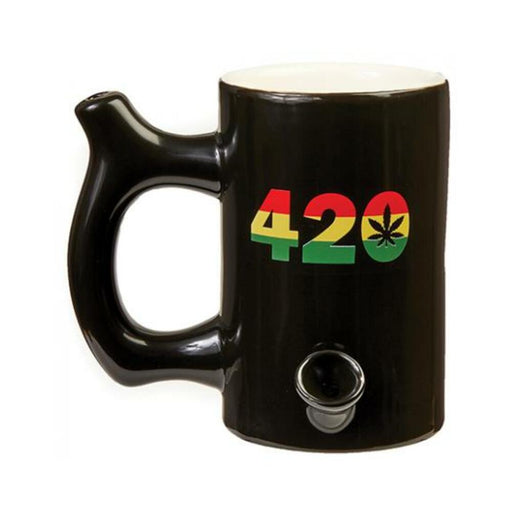 Fashioncraft Large Mug - 420 Black Rasta - SexToy.com